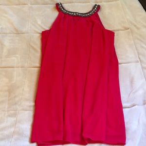 XL Worn once, true red dress purchased at Macy’s